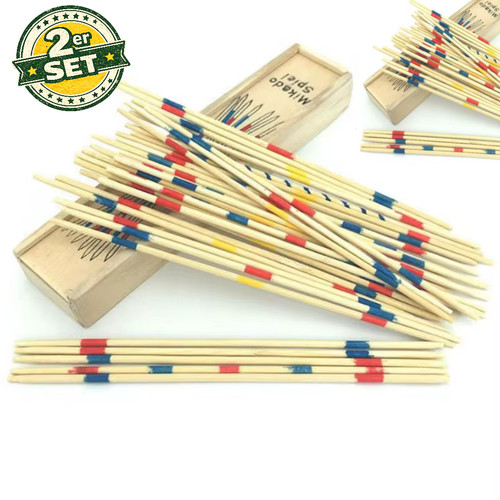 Mikado spiel holz 2er - spiel,