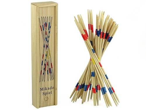Mikado stäbe spiel - mikado, in