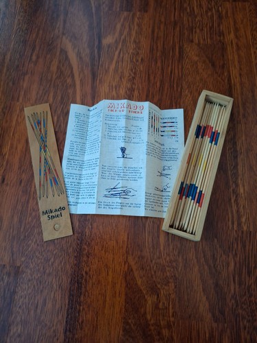 Mikado spiel aus holz - aus, in