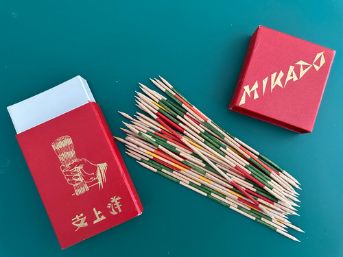 Mikado spiel mit - mit, holzsticks