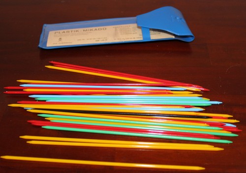 Komplettes mikado spiel von - mikado,