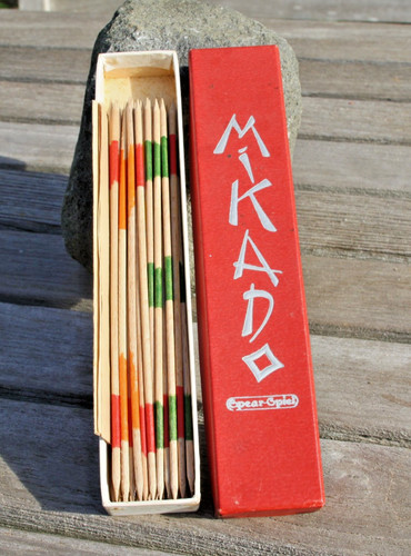 Altes mikado spear spiel holz - mikado, spear-spiel