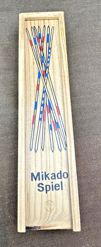 Mikado spiel holzschachtel - mikado,